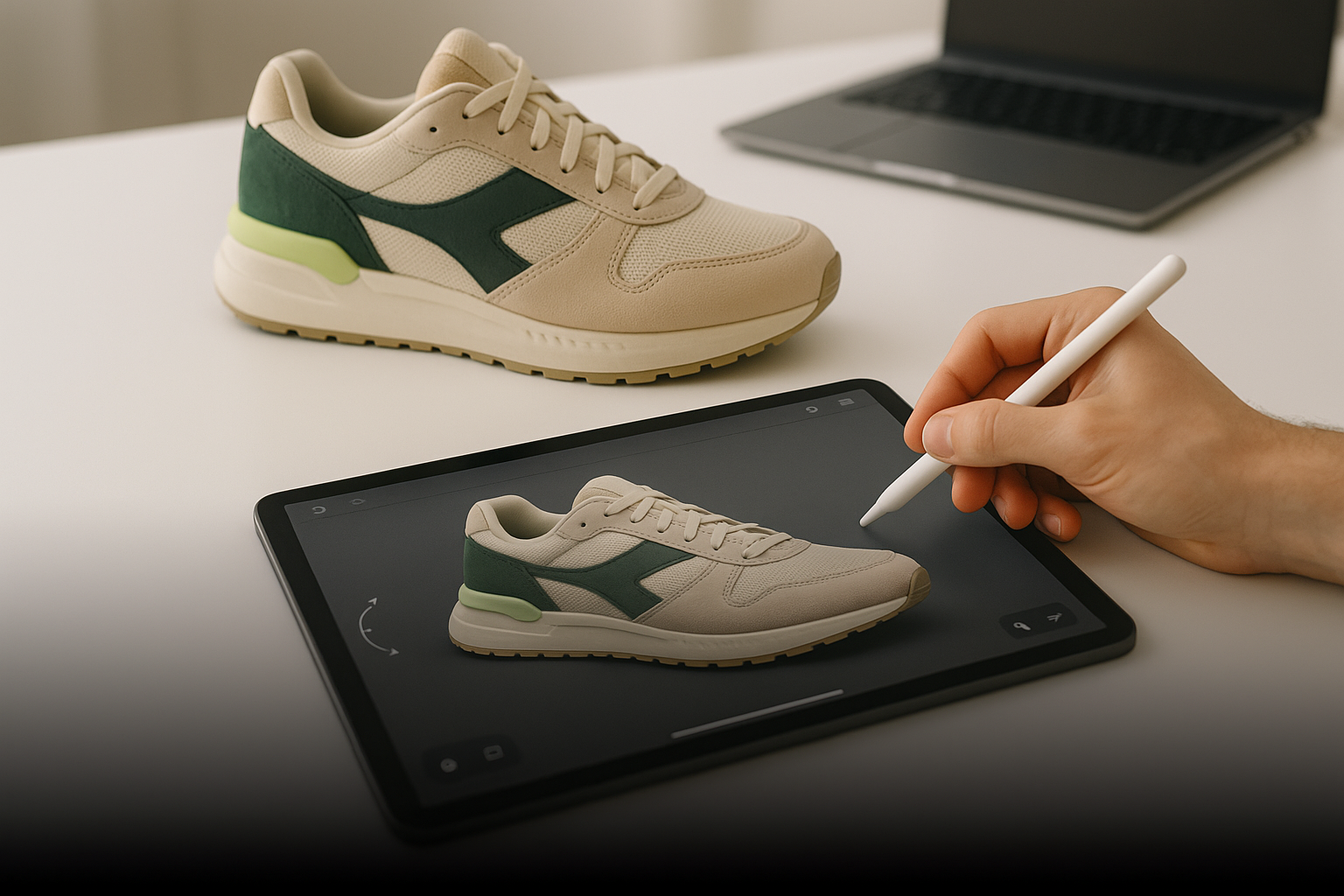 20250625_1744_3D Sneaker Design_simple_compose_01jykw2qnxef0ssrb3yjvkmwed